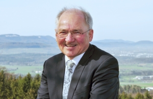 Peter Hofelich mit seiner Familie